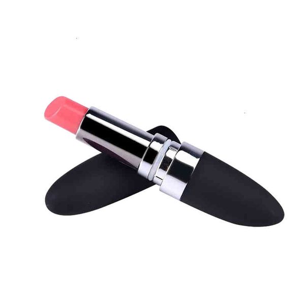 Vibrador Sexo juguetes massager juguetes lápiz labial secreto clítoris estimulador g-spot masaje femenino dispositivo de masturbación Silencer productos para adultos AAA FKEO