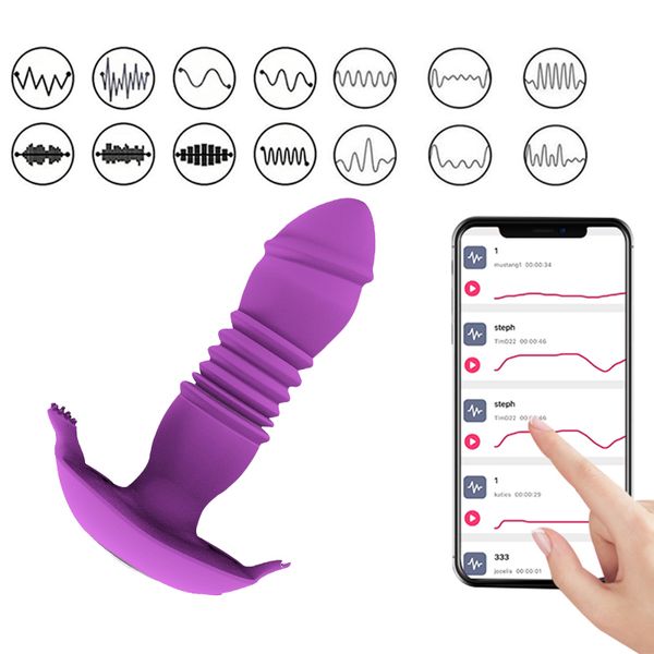 Vibrador juguetes sexy consoladores varita para mujeres estimulador de clítoris masajeador Gel de sílice entrega directa aplicación de Control remoto