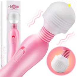 Vibromasseur petit bâton multi-fréquence vibrant pour femme, bouteille de Masturbation, produits de jouets sexuels pour adultes, vibrateurs pour femmes 231129