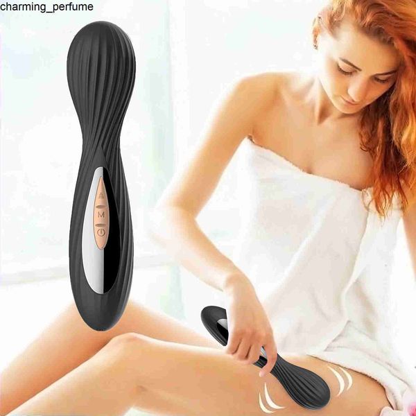 Vibratrice Wand Sex Toys Soft Silicon Handheld Handheld Handleshless Personal Wand Massager Vibrator Vobrator Sexe Pleasure Tools for Women