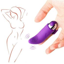 Vibrators 10 Modi Vingervibrator Clitoris Massage G-spot Stimulatie Oplaadbaar Vibrerend Ei Speeltjes Voor Vrouwen Masturbatie 230925