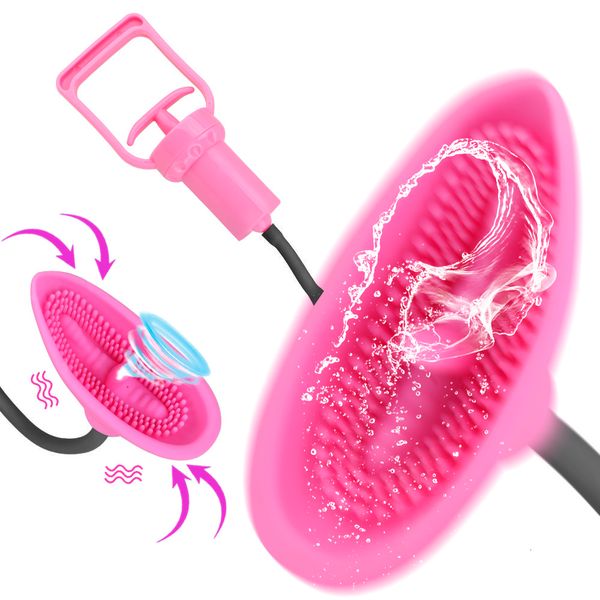 Vibrateurs 10 Vitesse Sex Toys Pour Femme Masturbateur Clitoris Stimulateur Vagin Pompe Langue Lécher Sucer Mamelon Vibrateur Vide Pussy Pompe 230803