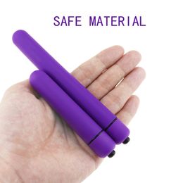 Vibrateurs 10 Vitesse Vibrant Mini Bullet Forme Vibrateur Étanche Gspot Masseur Sex Toys pour Femmes Femme Produits Adultes 221130