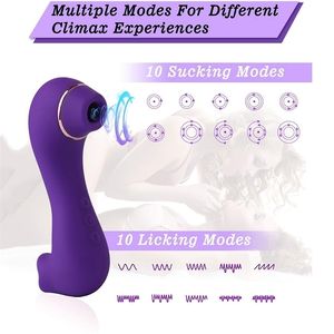 Vibrators 2 in 1 clitoraal zuigen likken g-spot vibrator dubbele tepel tongstimulator vaginale borstmassager orale seksspeeltjes voor vrouwen 221010