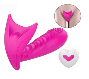 Vibradores 7 velocidades Vibrador de control remoto inalámbrico Correa de punto G en Dlldo para mujeres Bragas vibrantes Strapon Vibrador Pene Sexo To9996068