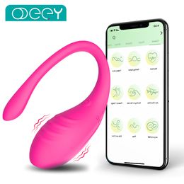 Vibrators 9 Speed APP Gecontroleerde Vaginale G Spot Anale Vibrerende Ei Massager Wearable Stimulator Volwassen Speeltjes voor Vrouwen koppels 230901