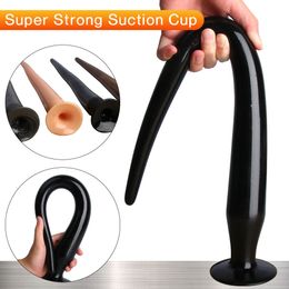 Vibratori Silicone adulto lungo vibratore anale enorme culo plug sadomaso schiavo gay profondo 18 giocattoli sessuali estensore 45 cm 230824