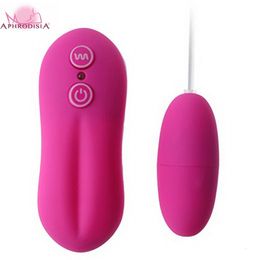 APHRODISIA 10 Modes vibrateur de balle multi-vitesse vibrant oeuf masseur puissance filaire télécommande jouets pour femmes 23115