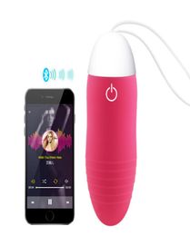 Vibrateurs App Bluetooth Wireless Remote Control Jump Egg Empterproofroproof Strong Vibrant Eggs Sexo Vibrator Adult Toy Sex Products For1815457
