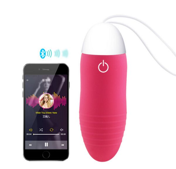 Vibrateurs APP Bluetooth télécommande sans fil saut oeuf étanche fort vibrant oeufs Sexo vibrateur adulte jouet produits sexuels pour les femmes ARR4