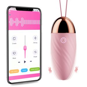 Vibrerende Ei Clitoris Stimulator Seksspeeltjes Volwassenen 230925 Bluetooth G-spot Dildo Vibrator voor Vrouwen APP Afstandsbediening Slipje