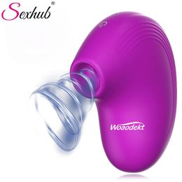 Vibrators Clitoris Krachtige zuigende vibrator Vrouwelijke Clit Tepel Orale Vacuüm Sucker Clit Stimulator Vaginale Massager Speeltjes voor Vrouwen 18 231130