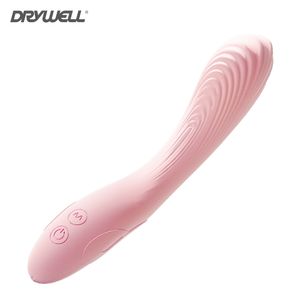 Vibrateurs DRY WELL vibrateur pour femmes vibrateurs jouets sexuels pour adulte gode Clitoris puissant masturbateur femme G Spot doux japon Silicone 230314