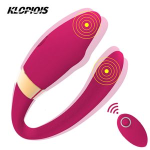 Vibromasseurs Femme Silencieux Portable Vibrateur Télécommande Masseur Vaginal Gpoint Stimulateur Rechargeable Adulte Jouet Sexuel 230719