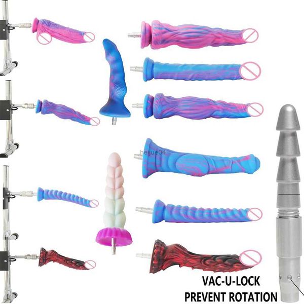 Vibrateurs FREDORCH Sex Machine godes connecteur rapide pour femmes accessoires de machine de sexe jouets pour adultes sexe raccords métalliques Anti-rotation