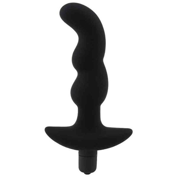 Vibromasseurs G-spot Vestibule Prostate Massager Male Anal Plug Wearing Silicone Masturbation Stick Gay Adult Fun Products 220713