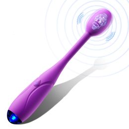 Vibradores Punto G Vibrador para mujeres 10 velocidades Potente estimulador del clítoris Consolador en forma de dedo Vibrador Pezón Anal Vagina Masajeador Juguete sexual 230728