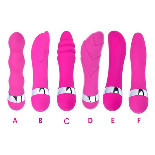Vibrateurs G Spot Vibromasseur pour Femmes Double Vibration Silicone Gode Étanche Femelle Vagin Clitoris Masseur Sex Toys Adulte 1120