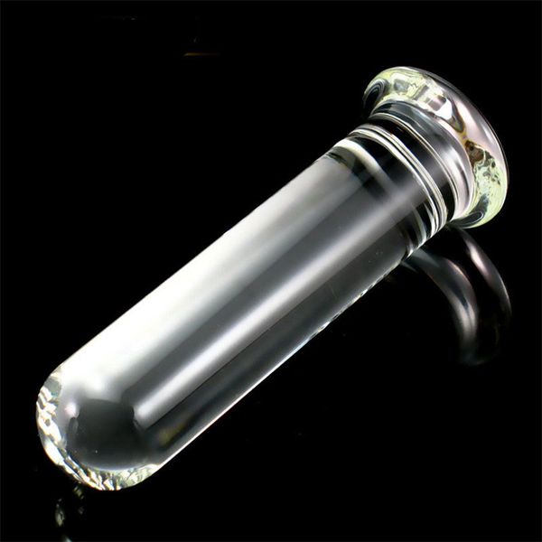 Vibromasseur Verre Gode Énorme Butt Plugs Cristal Godes Grand Plug Anal Pilier Vaginal Sex Toys Pour Femme Anus Dilatation Vagin Expansion 230901