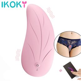 Vibrators IKOKY Speeltjes voor Vrouwen Vibrerend Ei Clitoris Vagina Stimulator Vibrator Gspot Massager APP Bluetooth Draadloze Afstandsbediening 230925