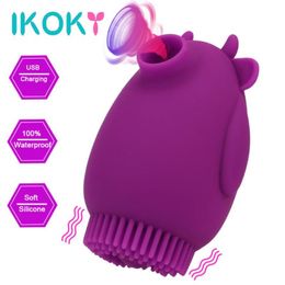Vibrateurs ikoky sucer le mamelon oral g clit de couple stimulatrice clitorine stimulateur sex jouet pour femmes shop7961180