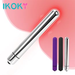 Vibradores IKOKY Vagina Clítoris Estimulador Consolador Vibrador AV Stick Juguetes Sexuales Para Mujeres Productos de Masaje Gspot Bullet 230925