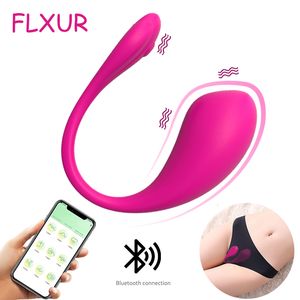 Vibrateurs Instense App Vibromasseur Bluetooth Contrôle sans fil Love Egg Sex Toys pour femmes Couples adultes Culottes Gspot Masturbation 230307