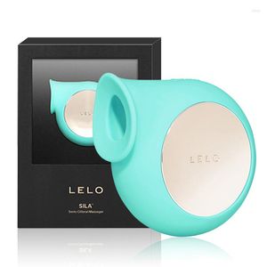 Vibrateurs LELO SILA vibrateur de succion stimulateur de Clitoris en Silicone souple 8 fréquences mamelons ventouse pour femmes jouets sexuels