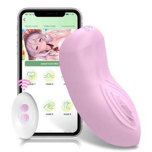 Vibrateurs Nouveau Bluetooth g Spot vibrateur App télécommande papillon vagin Clitoris stimulateur culotte vibrant gode jouets sexuels pour les femmes