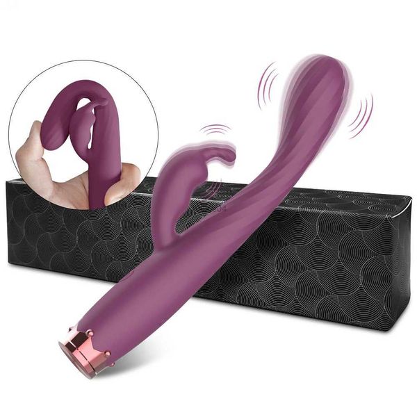 Vibrateurs Vibratrice de lapin G-spot débutant pour débutant adapté à la femelle Clitoris à 10 vitesses pour stimuler l'orgasme féminin en forme de sexe TOYL2403L2404