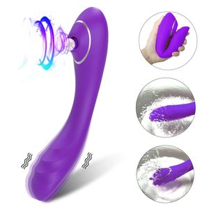Vibrators Krachtige Dildo Clit Sucker Vibrator voor Vrouwen Orale Tepel Zuigen Clitoris Stimulator Vibrerende Vrouwelijke Seksspeeltjes Volwassenen 18