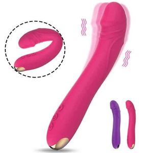 Vibromasseur puissant et doux pour femme, masseur vaginal, point G, clitoris