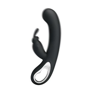 Vibrators Mooie liefde Usb 12 Speed G Spot Rabbit Vibrator Vrouwelijke Speeltjes Voor Vrouwen Dubbele Sexo Clitoris 230904