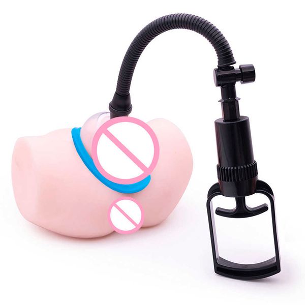 Vibrateurs Pussy Pompe Vagin Clitoris Sucker Manuel pour les femmes Massage du sein Stimulateur de mamelon Agrandir la couverture sous vide Adultes Sex Toys 18 1115