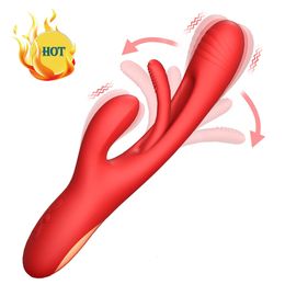 Vibromasseur Rabbit Clitoris Vibromasseur pour femmes Stimulateur de clitoris puissant Puissant G Spot 21 Modes Sex Toy Femme Marchandises pour adultes 230719