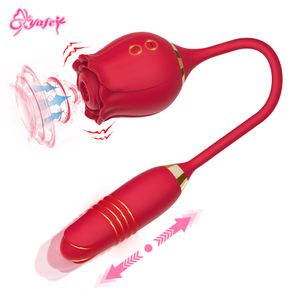 Vibromasseur Rose Sucking Vibrator pour femmes Nipple Clit Stimulator Oeuf vibrant Gode Clitoris Sucker Vibator Sex Toy 230802