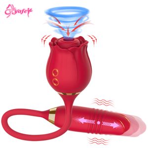 Vibrators Rose zuigen vibrator voor vrouwen tepel clit stimulator trillende eierdildo clitoris sucker vibator sex speelgoed 230811