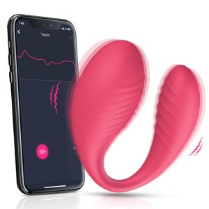 Vibrators Sex Toys App Vibrator Bluetooth Dildo vrouw voor vrouwen draadloze afstandsbediening Vibrators Dragen Vibrating Love Egg speelgoed voor paar 230303