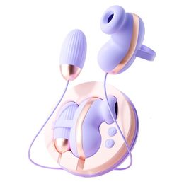 Siliconen G-spot vibrator 10 standen Vibrerend ei Clitoris Zuigen Orale seks Volwassen speelgoed voor vrouwen Masturbatie Tepels Stimulatie 230824