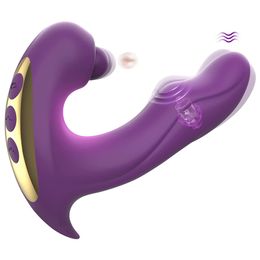 Vibrators zuigen, volwassen seksspeeltjes, multi-frequentie masturbaters, dames dragen, jumping eieren seksspeeltjes