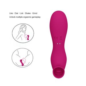 Vibrators Zuigen Tong Likken Vibrator Tweekoppig Vrouwelijke Masturbatie Tool Borst Massager Clitoris Stimulator Tevreden voor Vrouw 230923