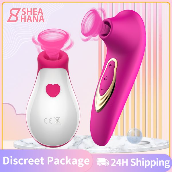 Vibrateurs Sucer Vibrateurs Kit G Spot Clitoris Mamelon Sucker Masseur Stimulateur Érotique Femmes Masturbateur Femelle Sex Toy pour Couple 230327