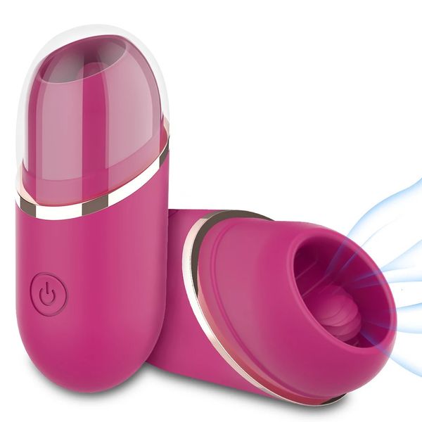 Technologie des vibrateurs Le vibrateur de clitoris suce la langue et lèche le mini jouet de stimulation du clitoris 9 modes de vibration puissants sexe 231213