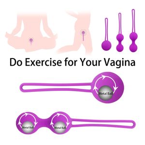 Vibromasseurs Serrer Ben Wa Vaginal Muscle Kegel Ball Oeuf Intime Silicone Intelligent Chinois Sex Toy 230719