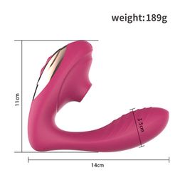 Vibrators vagina zuigen vibrator 10 snelheden vibreren sukkel orale seks zuigclitoris stimulator erotisch speelgoed voor vrouwen volwassenen 2023 1120