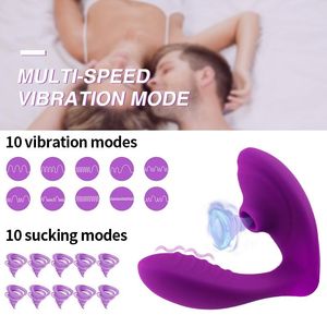 Vibrators vagina zuigen vibrator 10 snelheden vibreren sukkel orale seks zuigclitoris stimulator erotisch speelgoed voor vrouwen seksueel welzijn