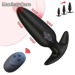 vibrators vibrerende anaal plug dildo vibrator voor man vrouw draadloze afstandsbediening butt pluggen prostaat massage gspot stimulator seksspeeltjes 231017