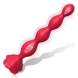 Vibrators Vibrator Anale Kralen Butt Plug Mannelijke Prostaat Massager Tepel Clit Stimulator Vibrerende Masturbator Anus Seksspeeltje Vrouwen Mannen 231124