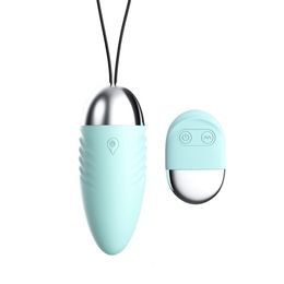 Vibrateurs Télécommande sans fil balle vibrateur sex toy couple féminin vibration oeuf charge double vibration portable Gpoint faux pénis 230520