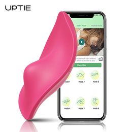 Vibradores Control Remoto Inalámbrico Usable Bluetooth APP Vibrador Mujer Vibrante Huevo Estimulador de Clítoris Juguetes Sexuales para Mujeres Parejas 230508